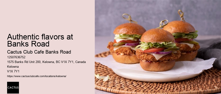 Banks Road culinary journey