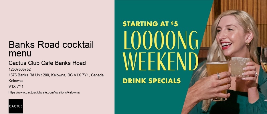 Kelowna restaurant with dynamic flavors