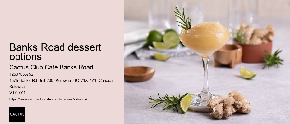 Kelowna restaurant with international cuisine