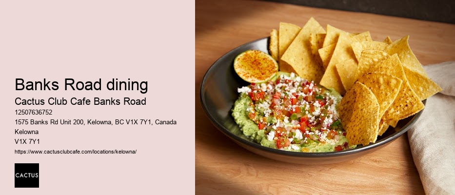Kelowna restaurant with culinary artistry