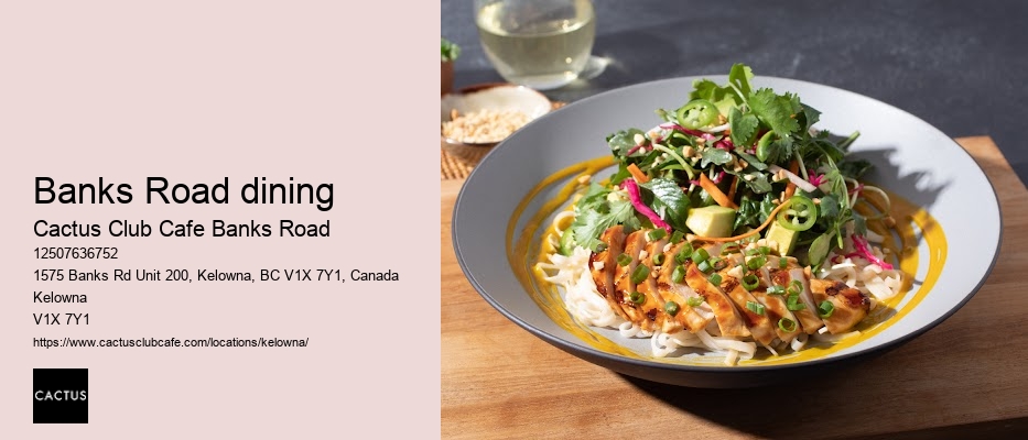 Kelowna restaurant with weekday specials