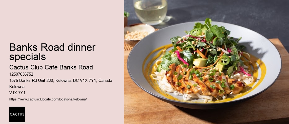 Vegetarian-friendly dining in Kelowna