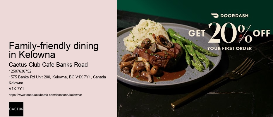 Kelowna restaurant reservations