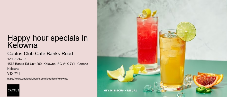 Cactus Club Cafe Banks Road reservation policy updates