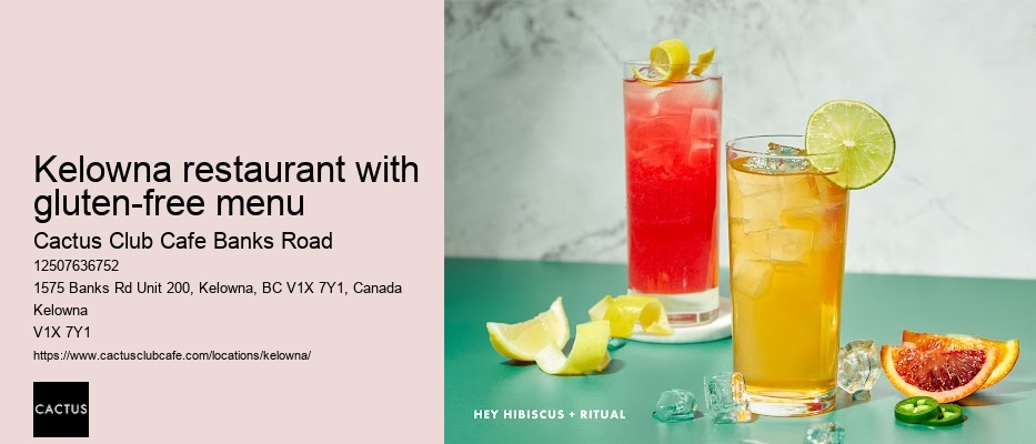 Cactus Club vegetarian options