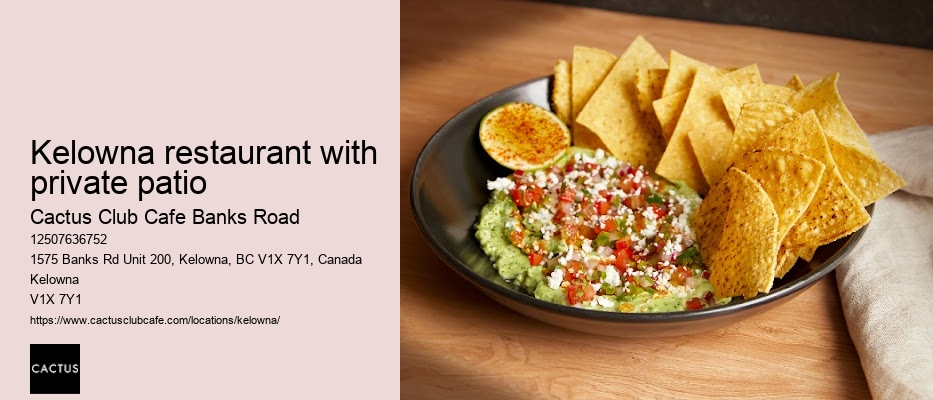 Cactus Club lunch menu