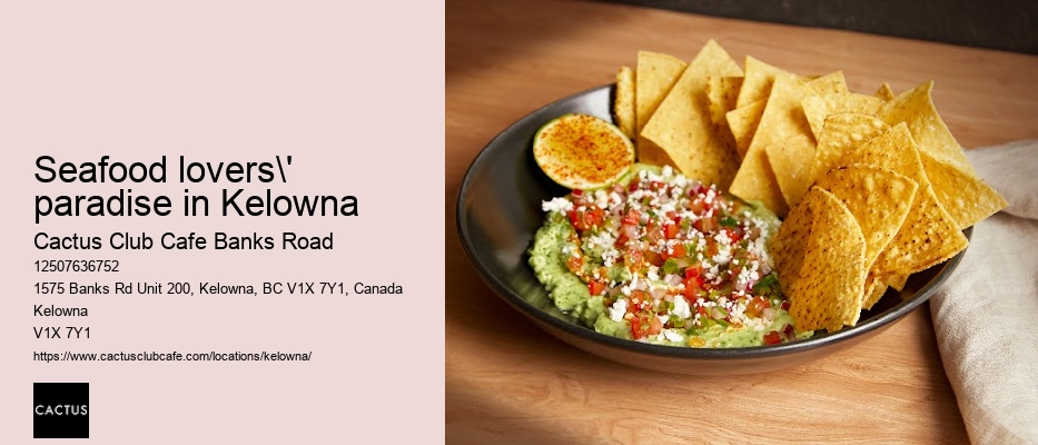 Cactus Club Cafe Banks Road events